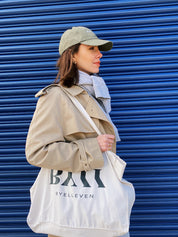 BY11 Recycled Cotton Canvas Tote Bag - Natural