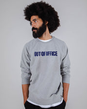 Out of Office Sweatshirt Grey Melange