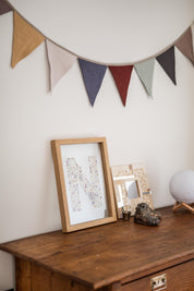 Linen baby bunting