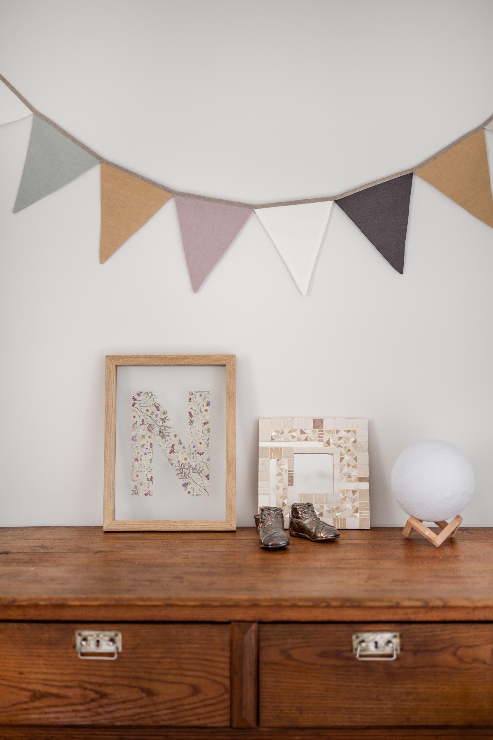 Linen baby bunting