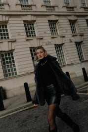 Aaria London x Dom Goor - Leather Skirt