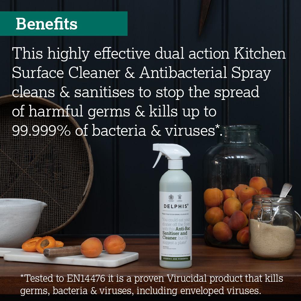 Anti-Bacterial Kitchen Sanitiser 700ml