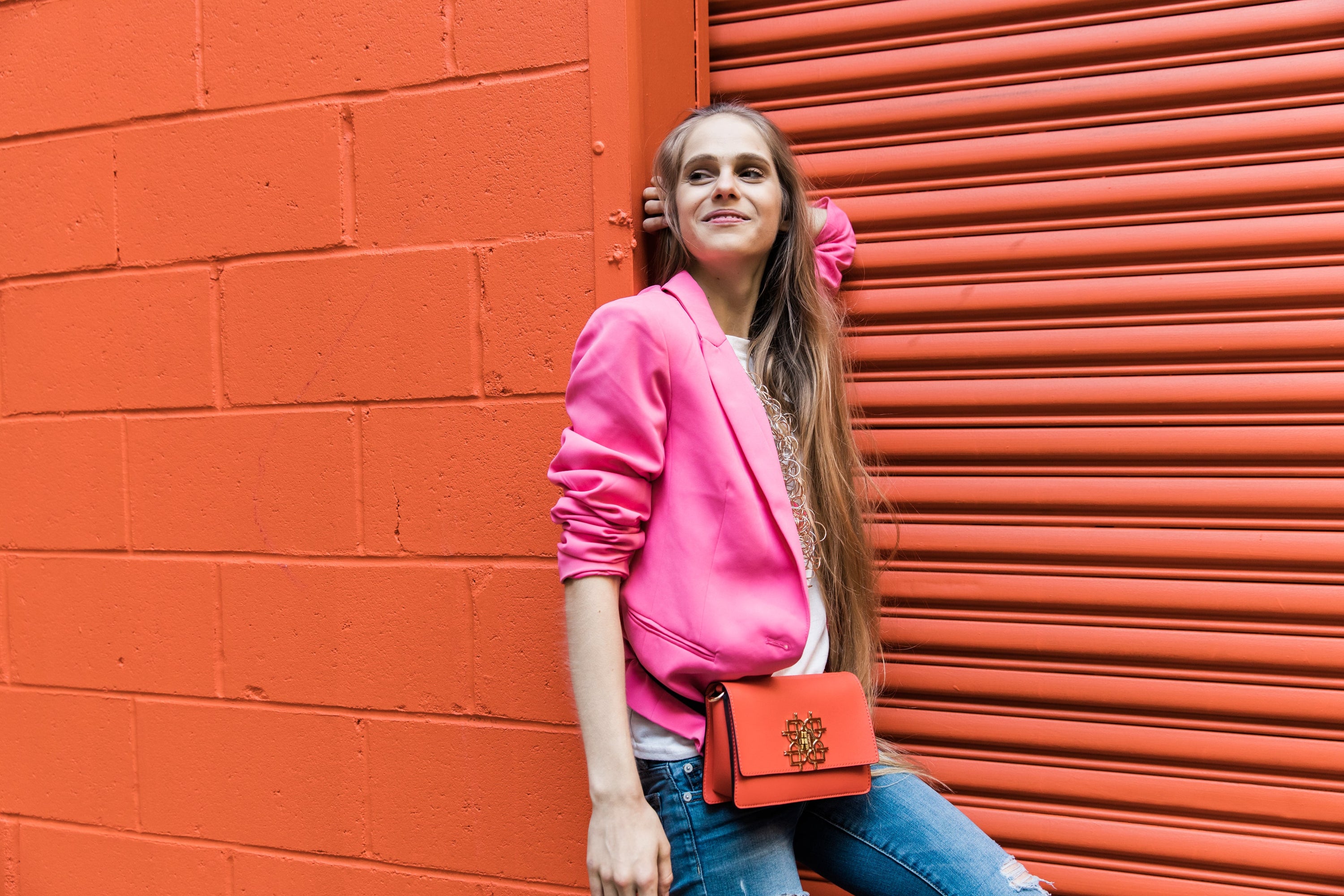 Maisie - Orange Multi-wear Vegan Bag