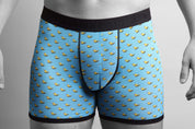 Bamboo Boxers 2 Pack - Navy Blue / Ducks