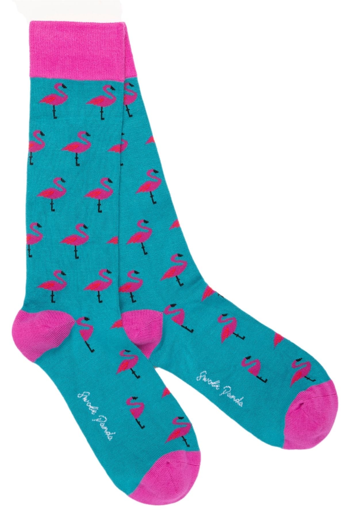 Elephant & Flamingo Bamboo Sock Bundle - Four Pairs