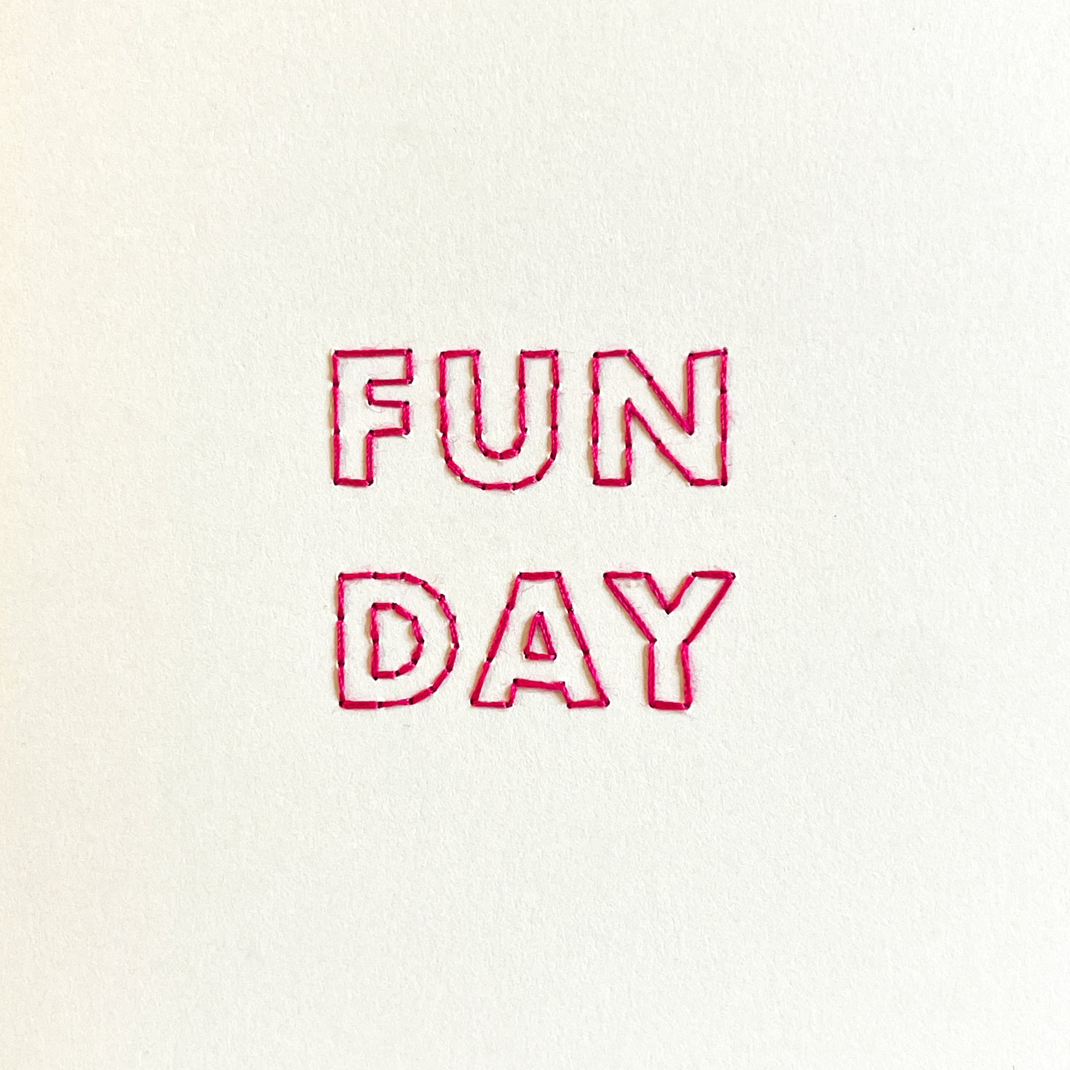'Fun Day' Card