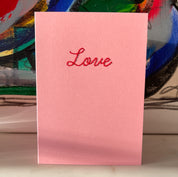 Valentines 'Love' Card