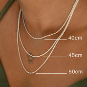 9ct Gold Spiga Layering Necklace