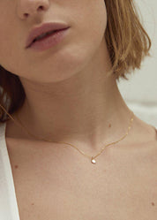 9ct Gold Dot Necklace