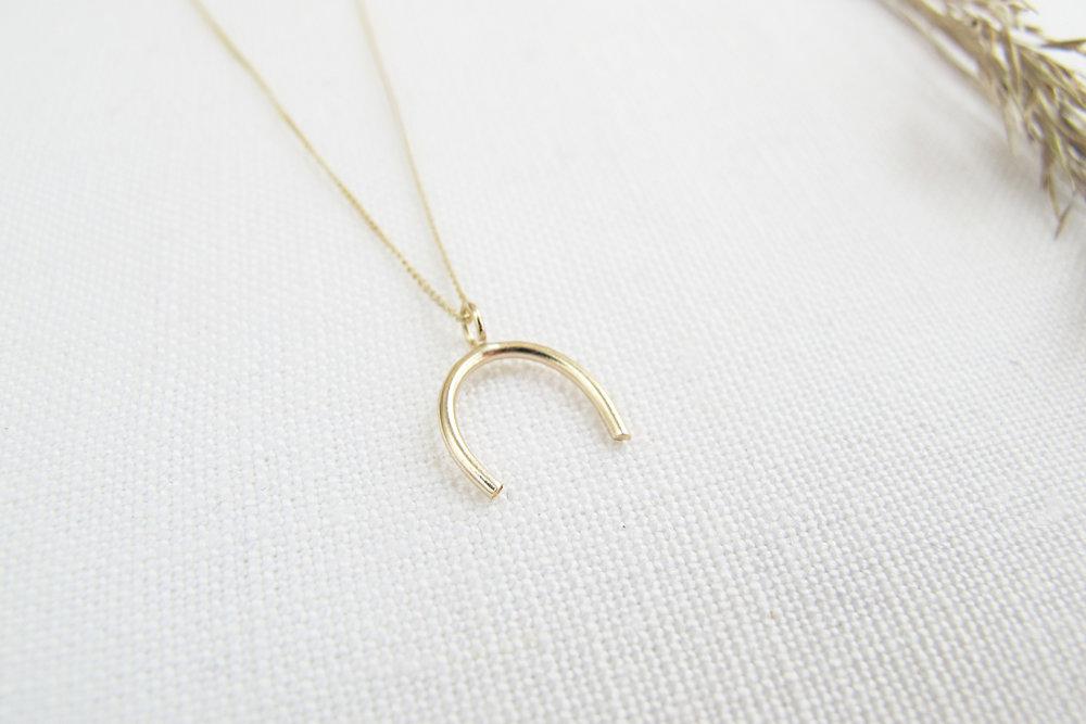 9ct Gold Luck Necklace