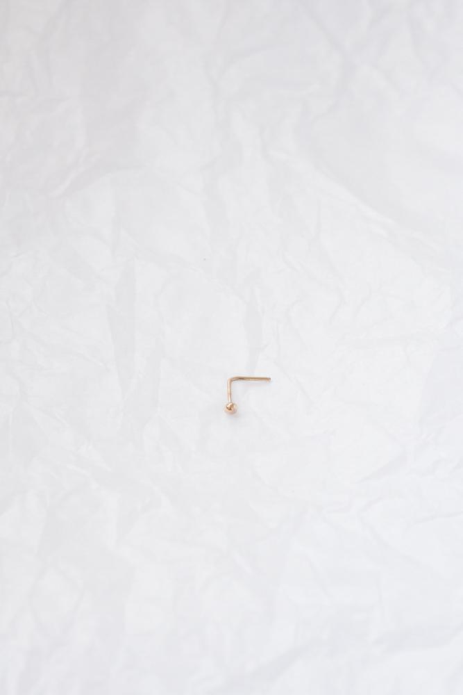 9ct Gold Very Delicate Cartilage Stud