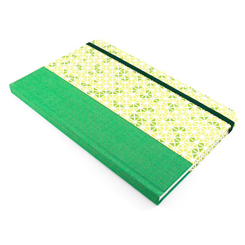 Green Rio de Janeiro Medium Hardcover Notebook