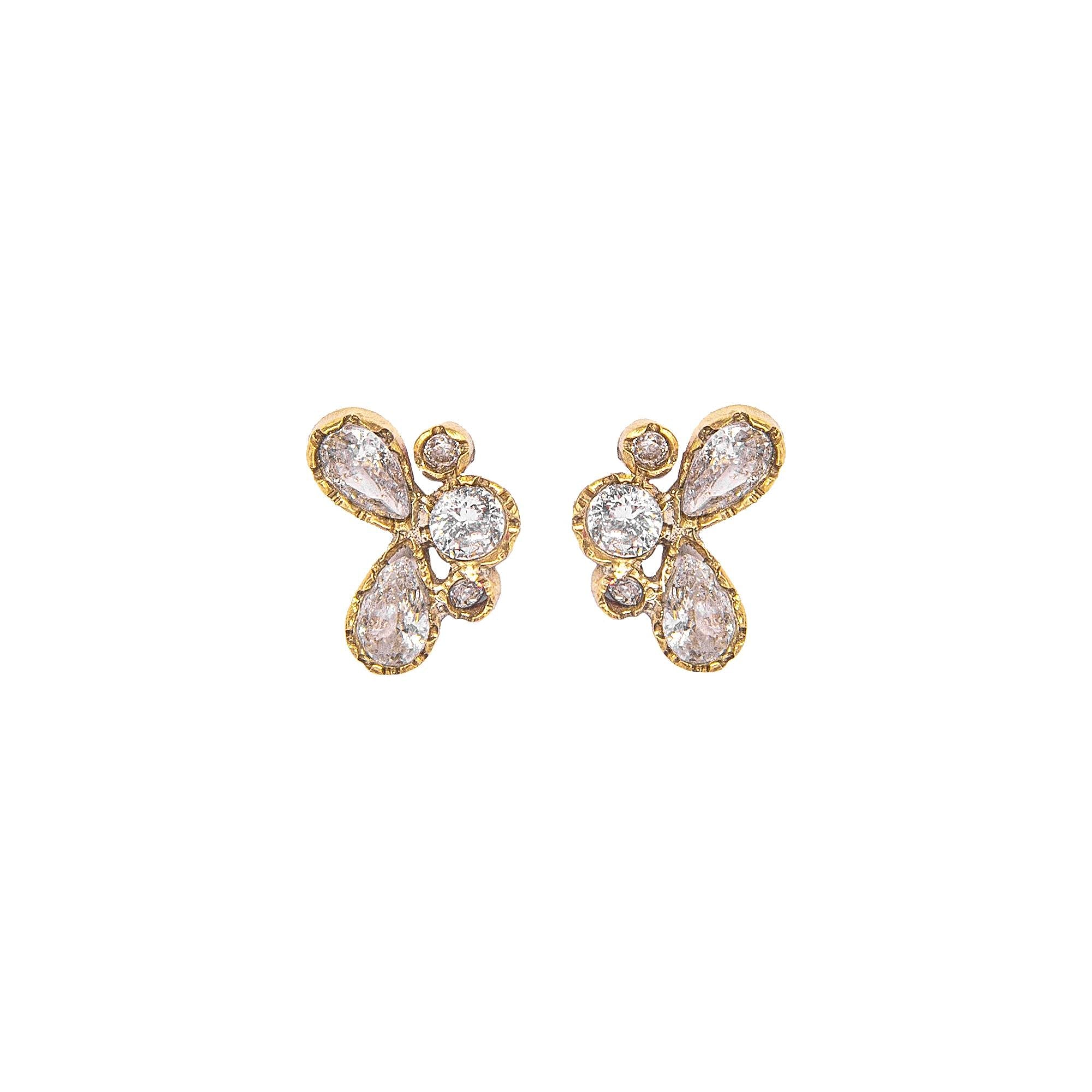 Alcyone Diamond Stud Earrings