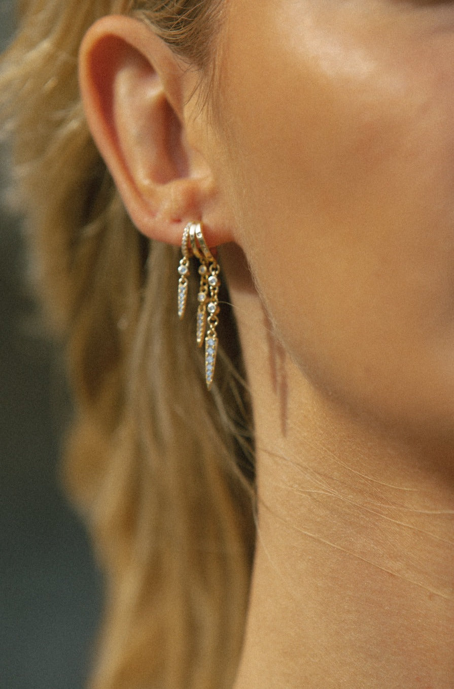 Rio Earrings - Gold