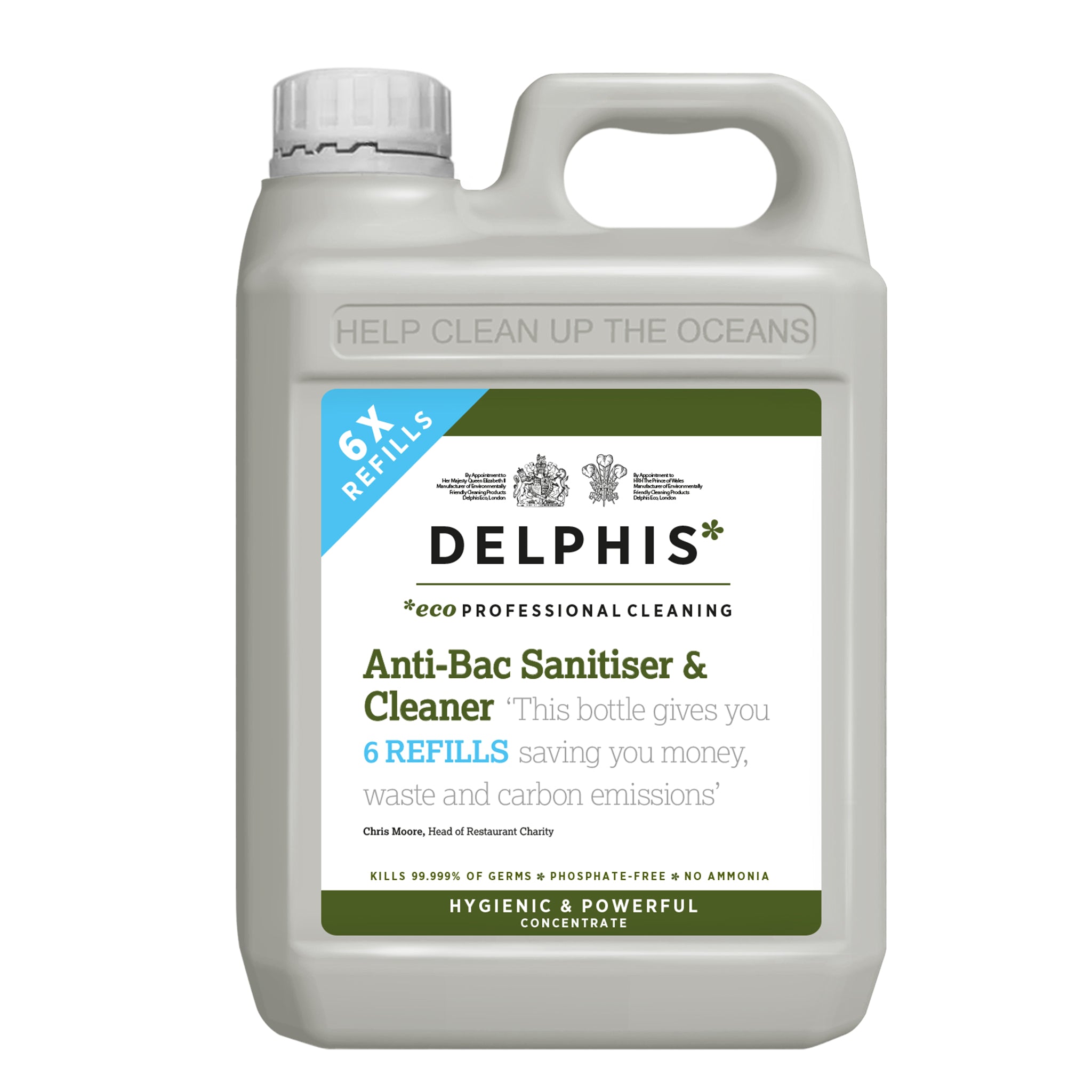 Anti-Bacterial Sanitiser 2Ltr Refill  (Concentrate)