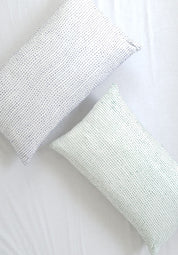 Āsima  |  Green Kantha Stitch Cushion