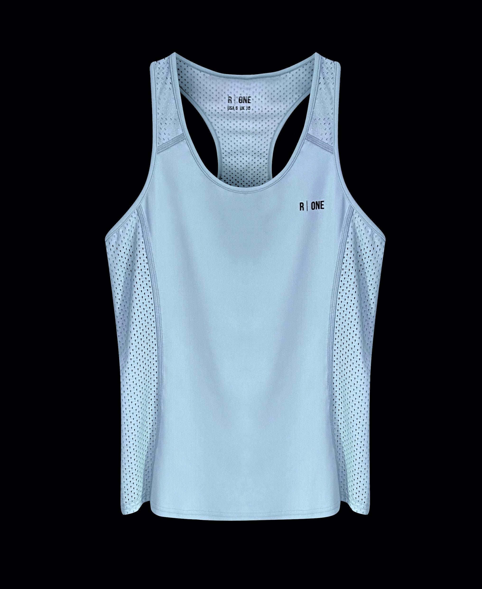 B-Confident Recycled Sports Vest Cool Blue