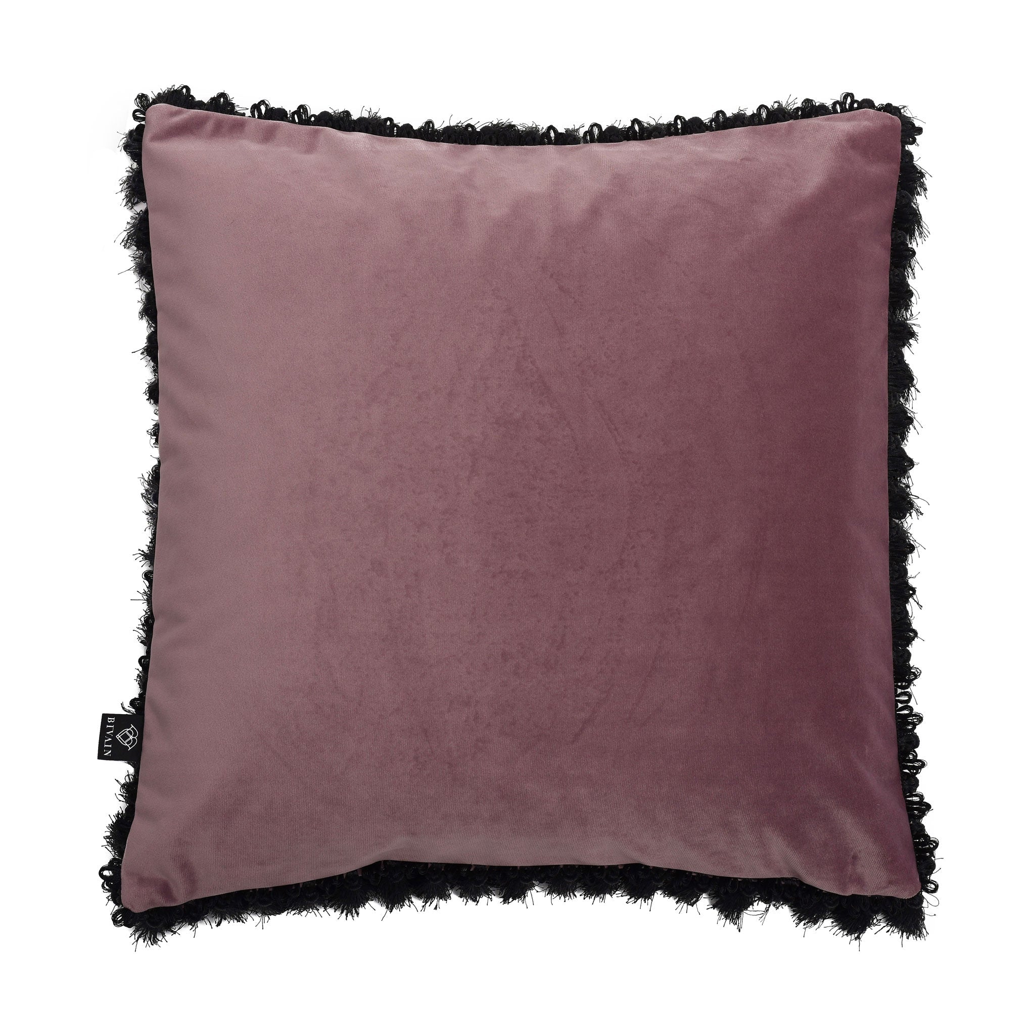 Zebrano Velvet Cushion