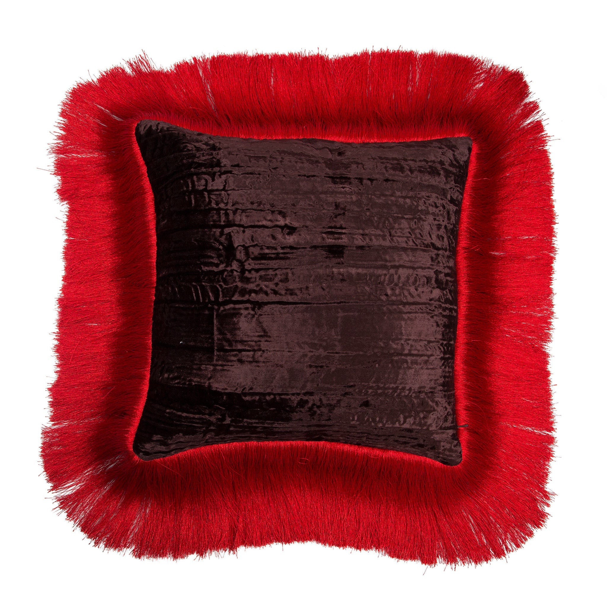 Santa Maria Rosso Silk Cushion