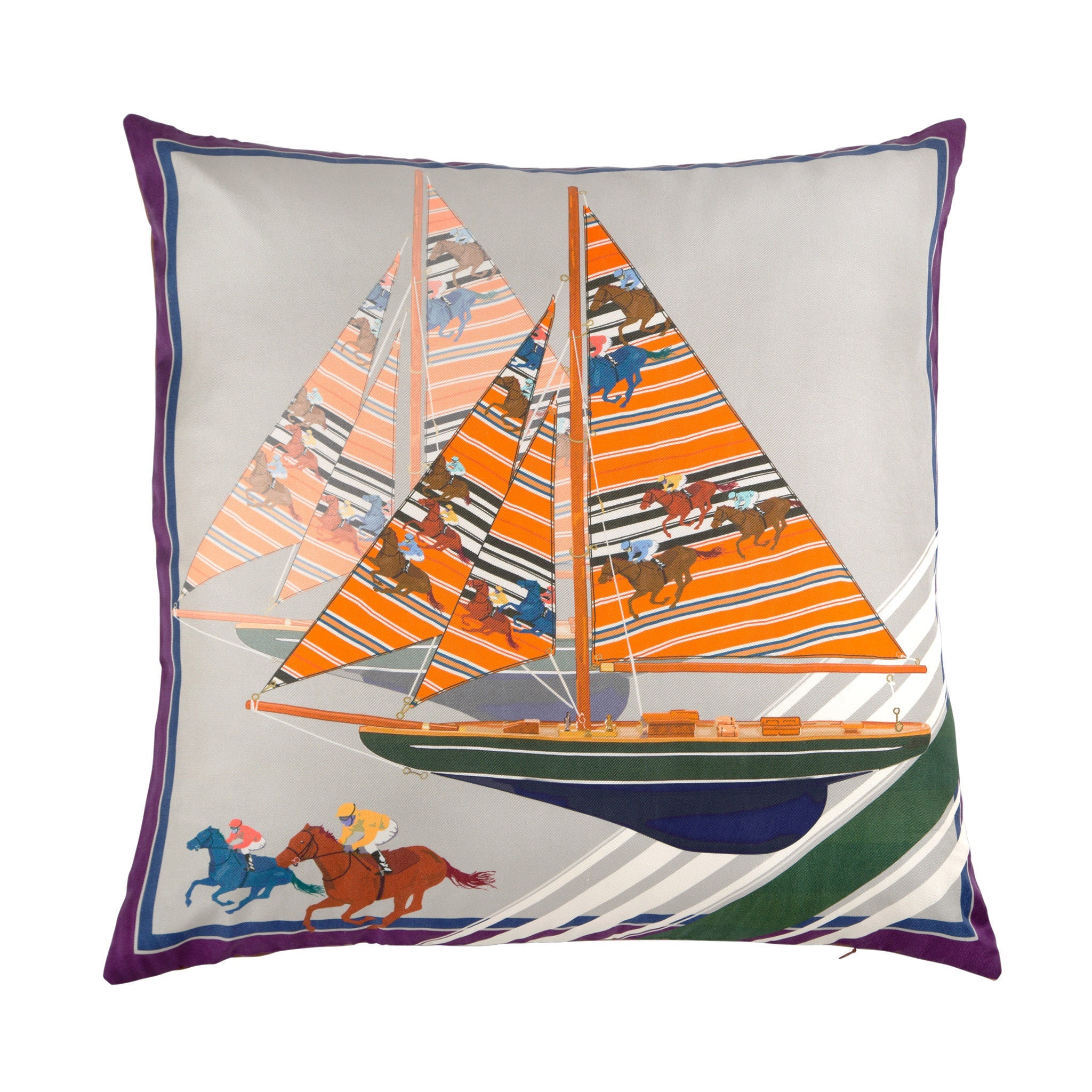 Sails Silk Cushion