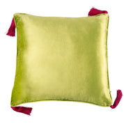 Zellige Pista Large Silk Cushion