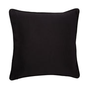 Nude Black Cotton Cushion Large
