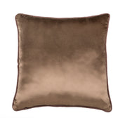 Fawn Brown Velvet Cushion