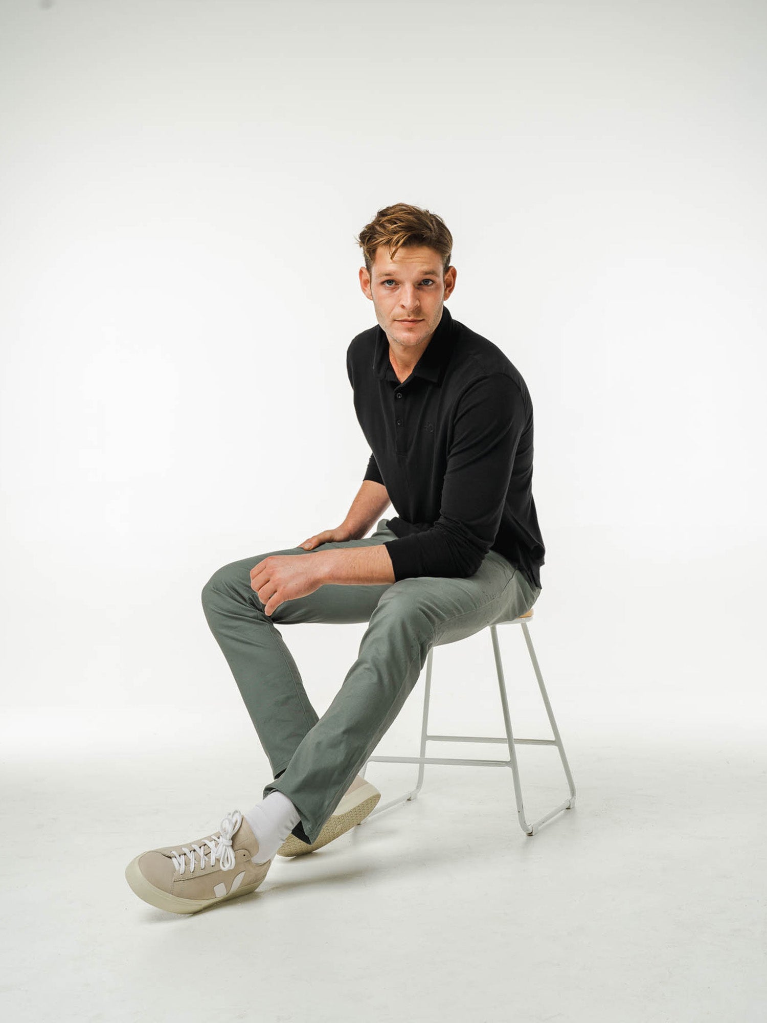 Bamboo Essential - Long Sleeve Polo