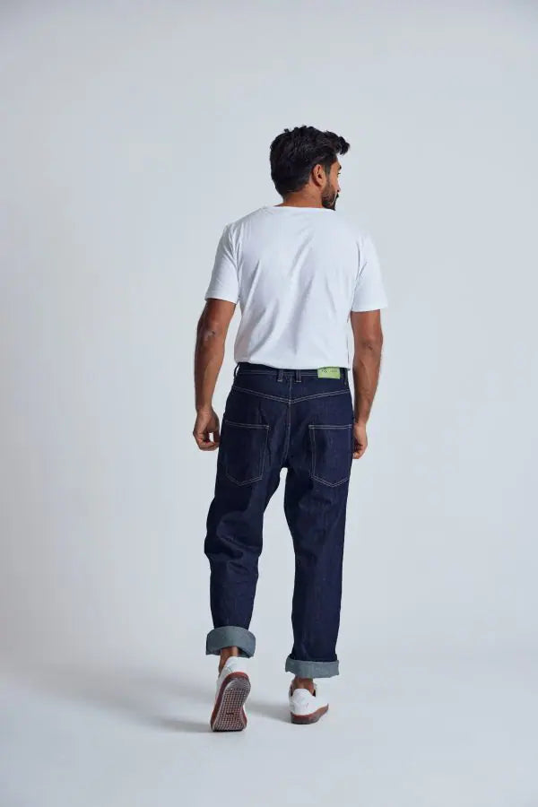 Rinse Curny Classic Loose Fit American Jeans - Lyocell, Recycled Cotton and Acetate