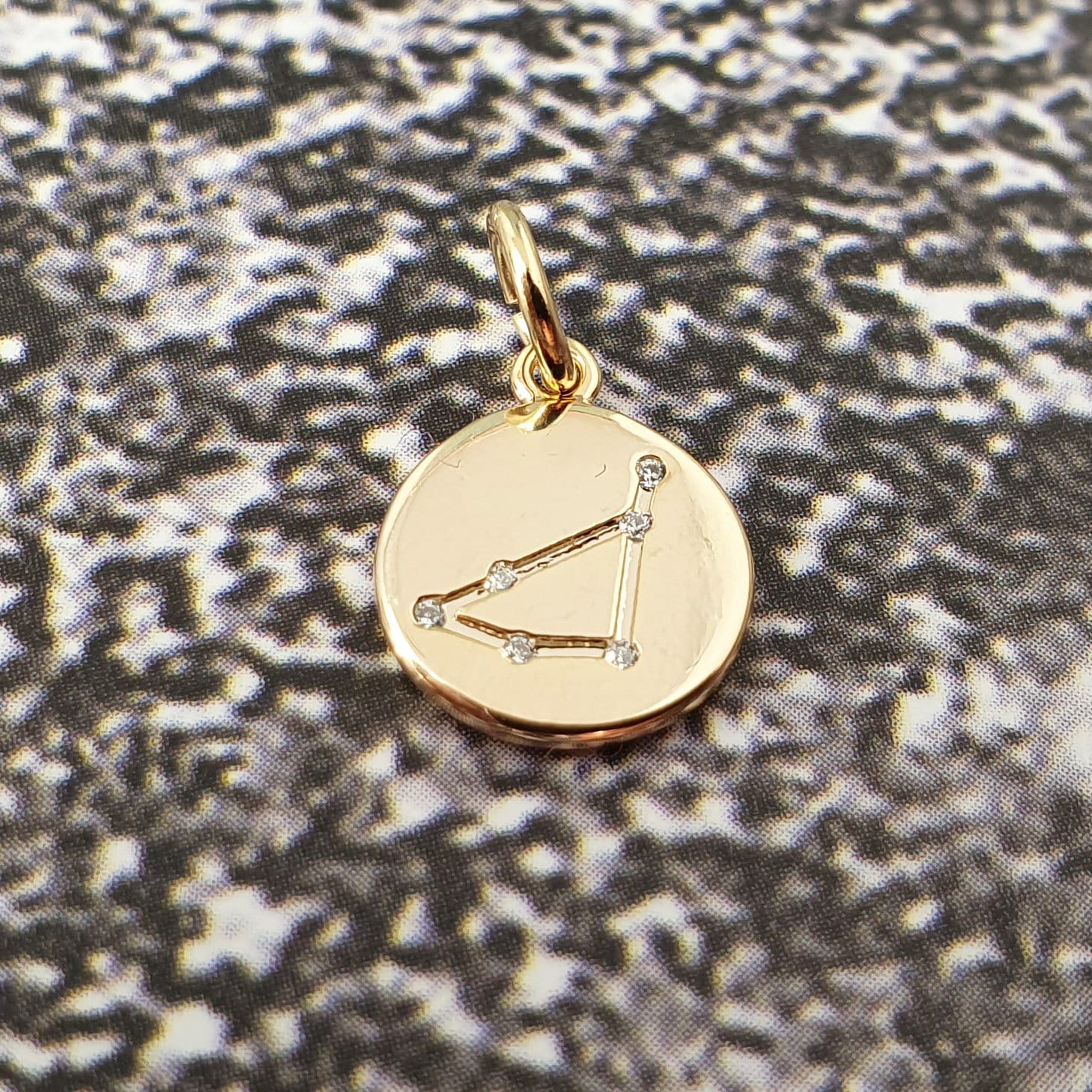 18ct Gold Plated Constellation Pendant Charms