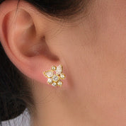 Carina Diamond Stud Earrings
