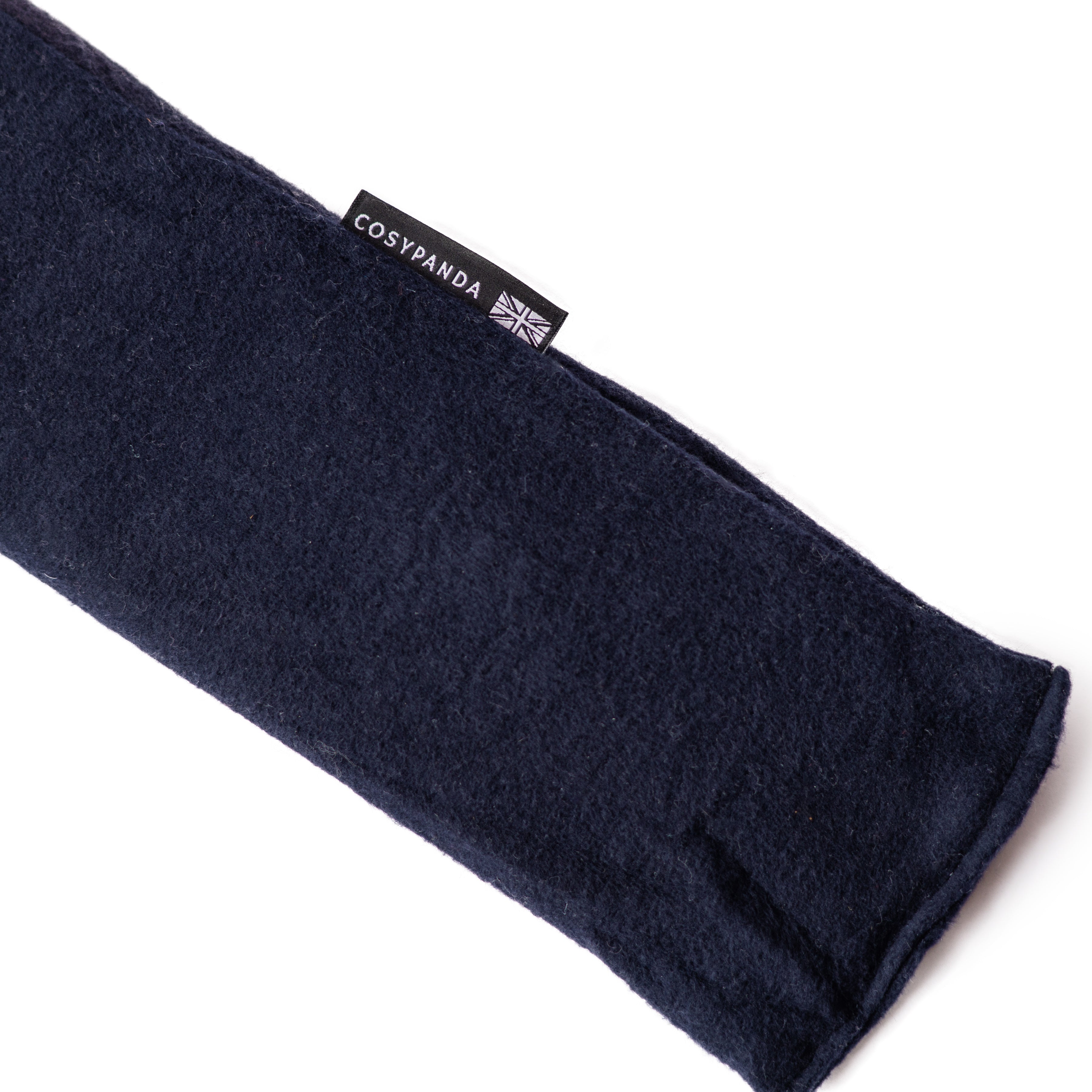 UK Made Natural Cotton Microwaveable Wheat Bag - Navy Blue