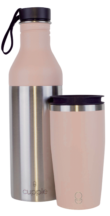 Cupple Blush Pink bottle / cup