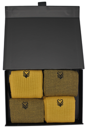 "Cut The Mustard" Bamboo Socks Gift Box