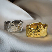 Lava Ring- Silver