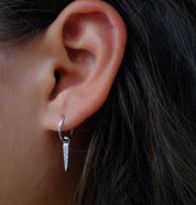 Spike Earring - Silver