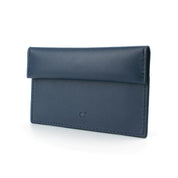 Compact Coin & Card Case in Black