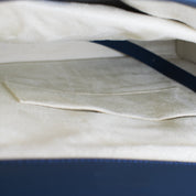 Adjustable Tote Bag in Navy Blue
