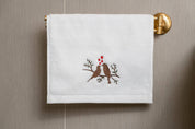 Lovebirds Embroidery Hand Towel