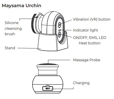 URCHIN - Cleansing and Skin Rejuvenation Device