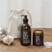 Natural Hand Wash & Candle in Gift Bag