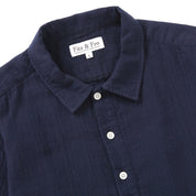 Cotton Polo Shirt - Navy Blue