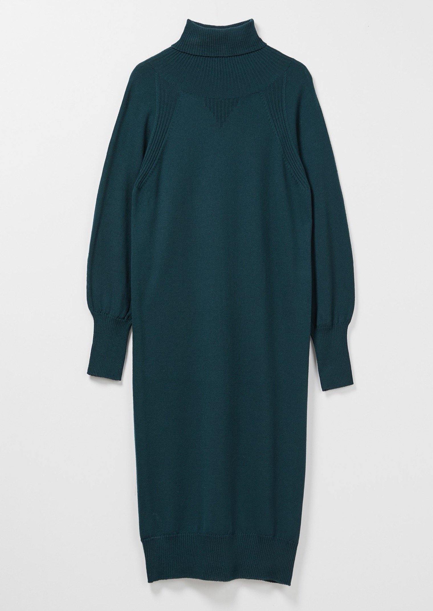 Gaudi Polo Neck Relax Fit Dress
