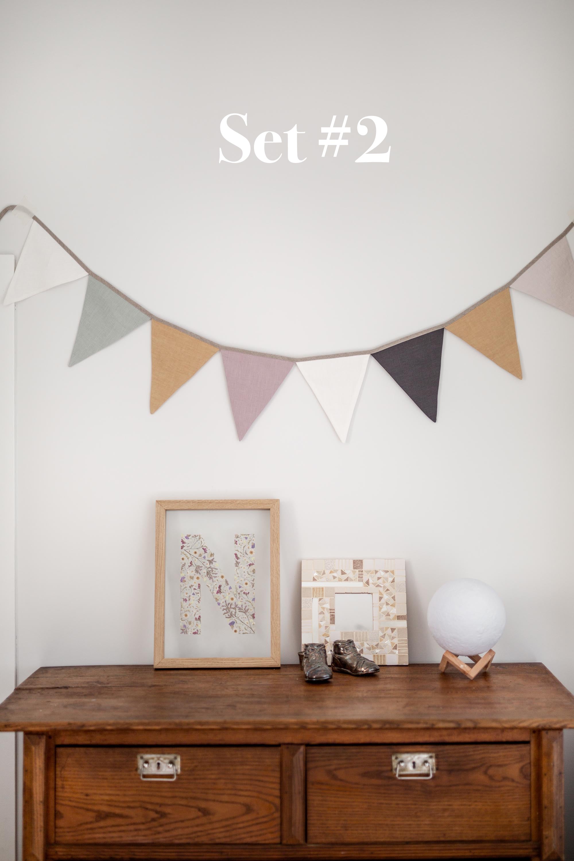 Linen baby bunting