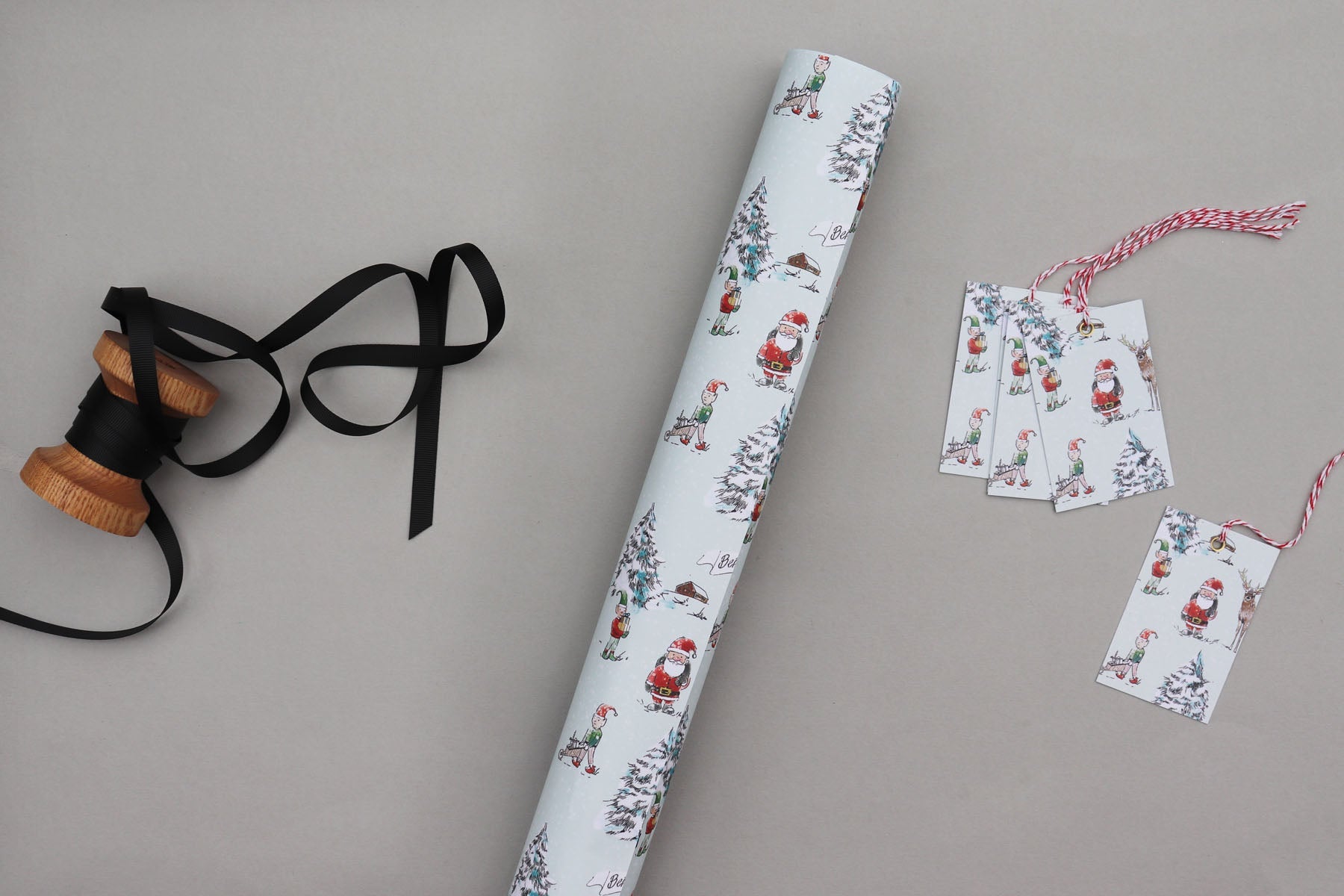 North Pole Wrapping Paper
