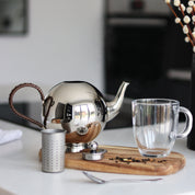Spheres Tea Infuser Large Wicker Handle