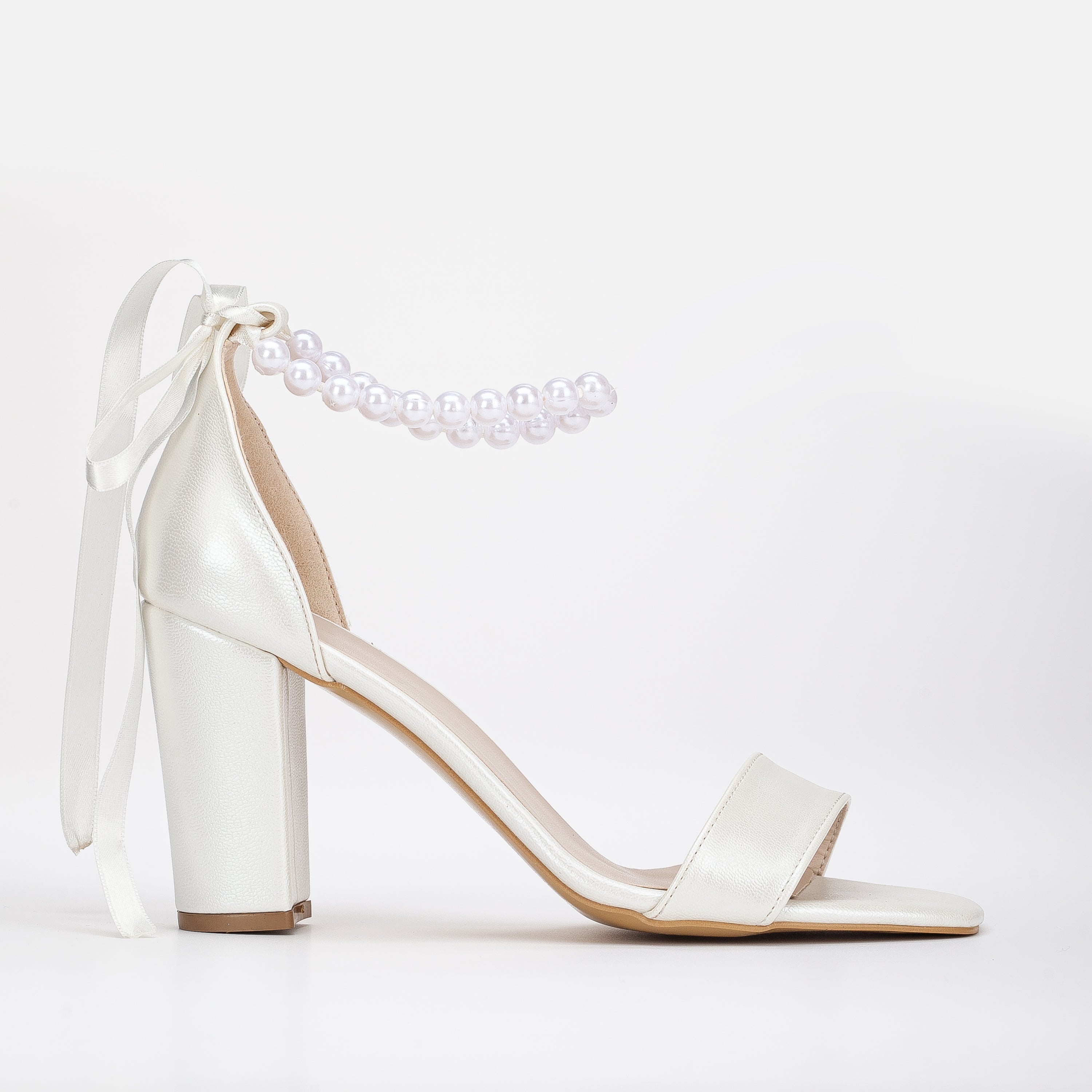 Sophia - Ivory Pearl Wedding Sandals