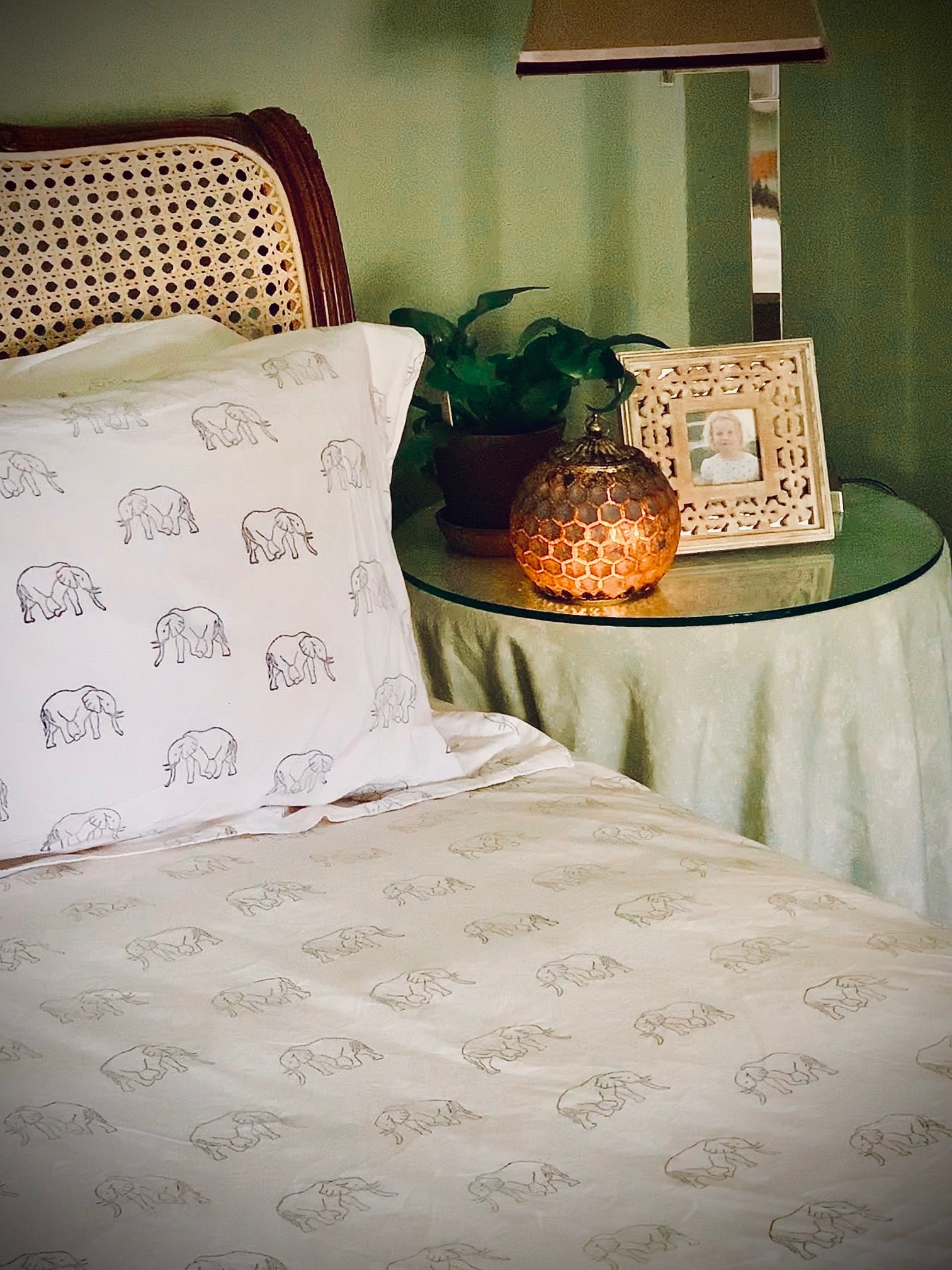Grey Elephant Bedding Sets