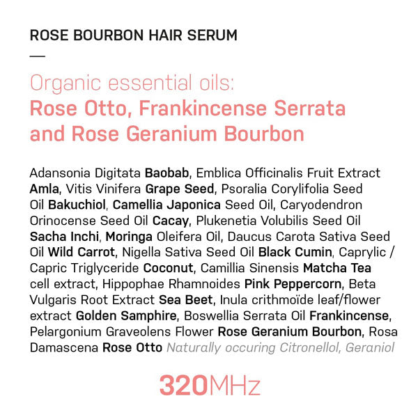 Rose Bourbon Hair and Scalp Serum