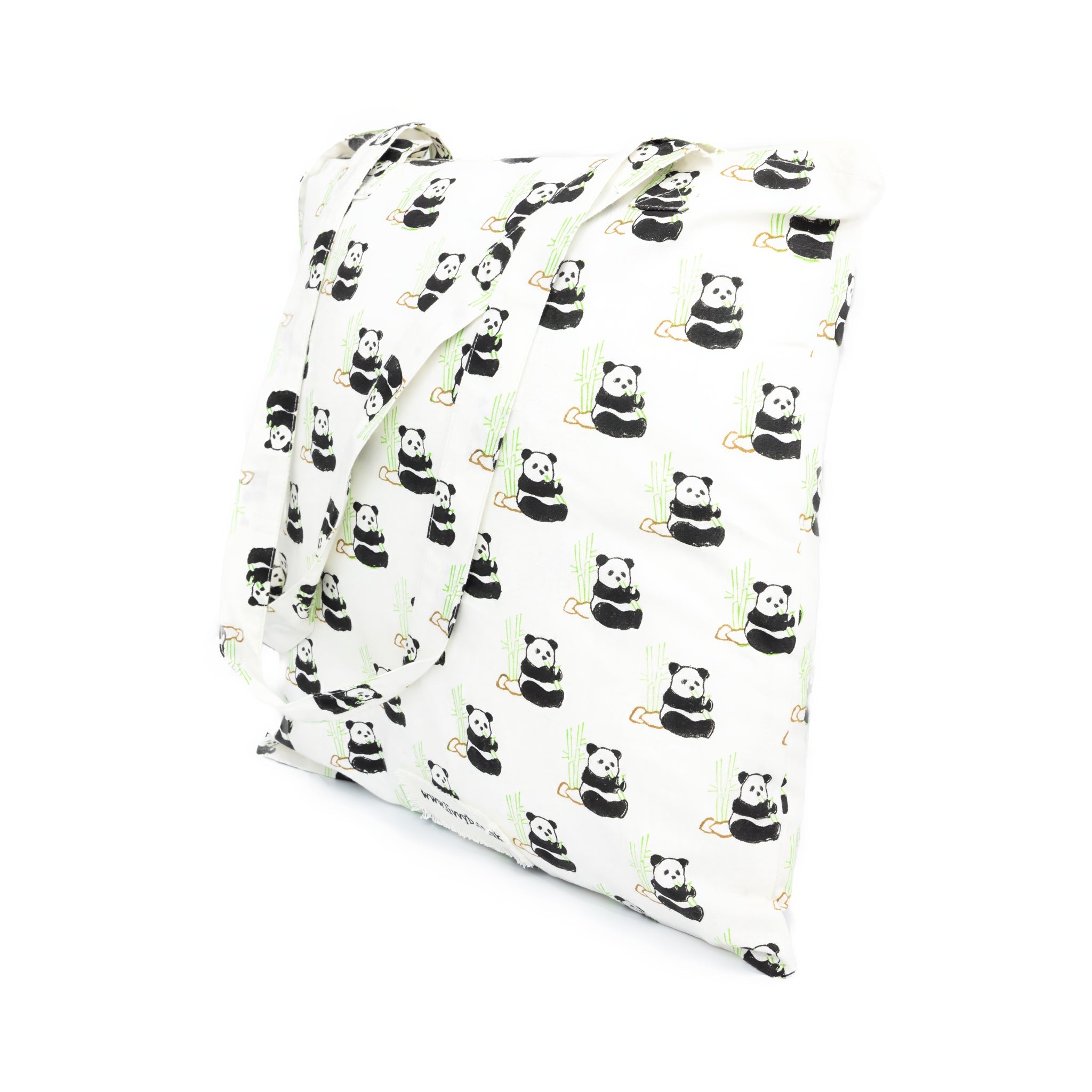 Panda Zipped Tote Bag